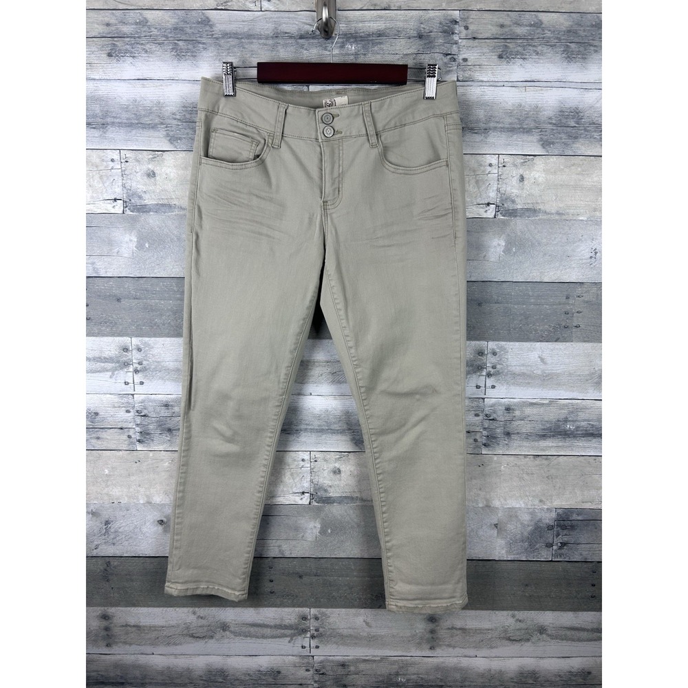 SO Women's Junior Beige Jeans 11